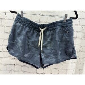 Vuori Clementine 2" Running Shorts w/Liner Blue Camo Women's L